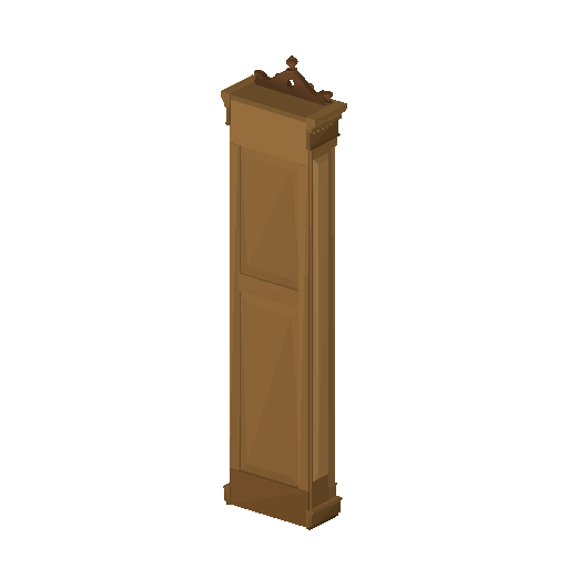 Low-poly Interiors 3D model: Stack Shelf End