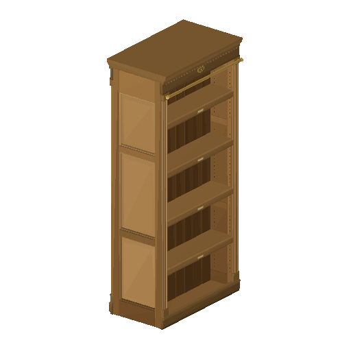 Low-poly Interiors 3D model: Stack Shelf