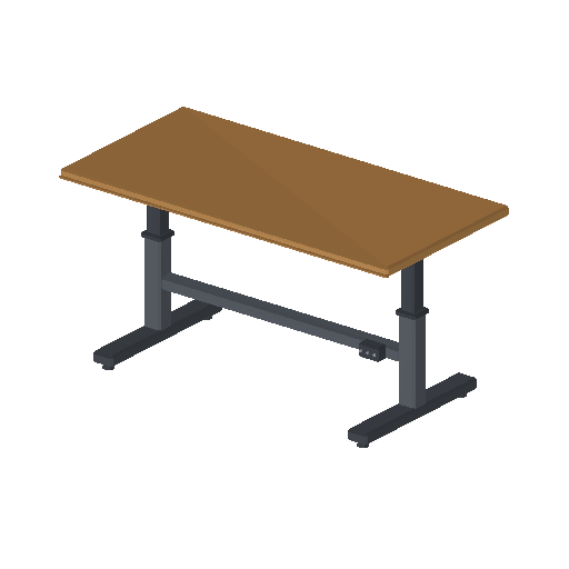 Low-poly Interiors 3D model: Standing Desk
