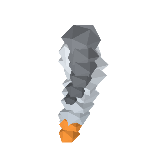 Low-poly Railway Signature 3D model: Steam Smoke Plume