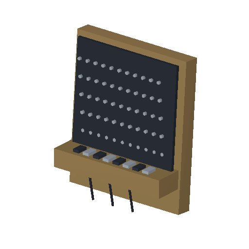 Low-poly Props 3D model: Switchboard