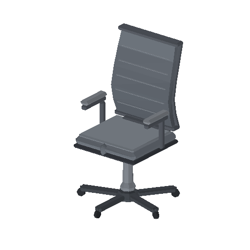 Low-poly Interiors 3D model: Task Chair