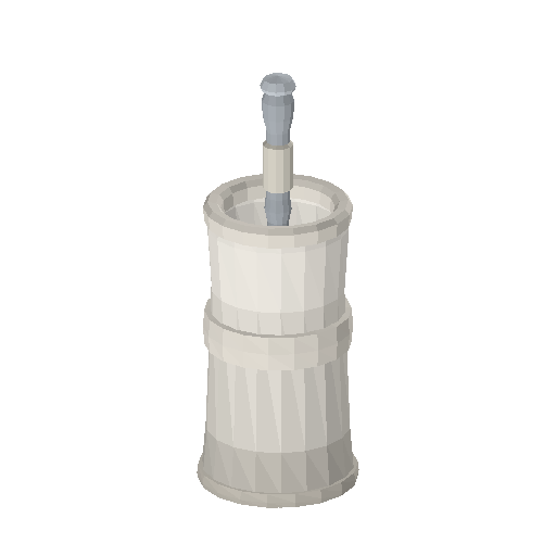 Low-poly Interiors 3D model: Toilet Brush