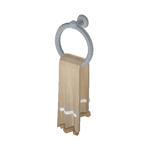 Low-poly Interiors 3D model: Towel Ring