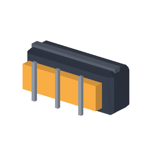 Low-poly Props 3D model: Wall Lamp