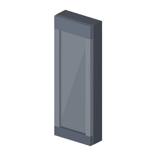 Low-poly Interiors 3D model: Wall Panel Concrete