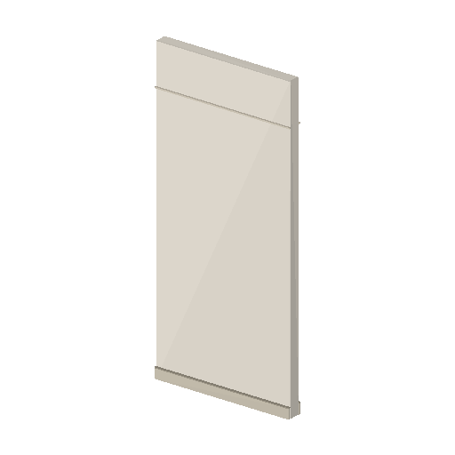 Low-poly Interiors 3D model: Wall Panel