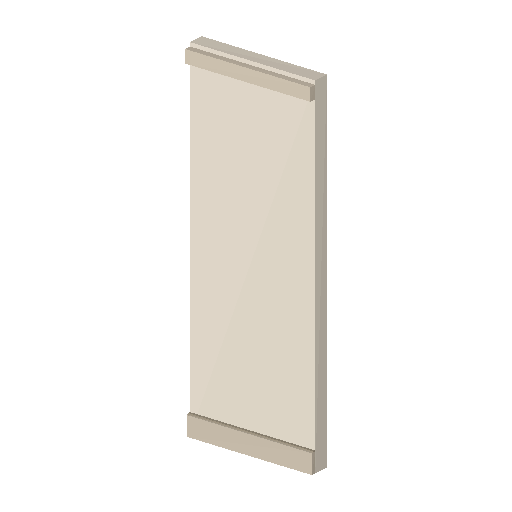 Low-poly Interiors 3D model: Wall Straight