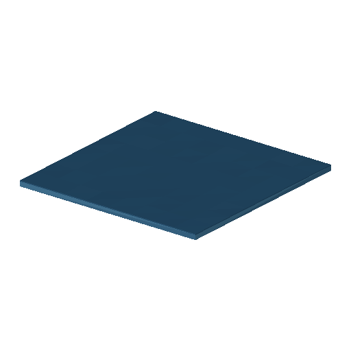 Low-poly Water 3D model: Water Open Fjord