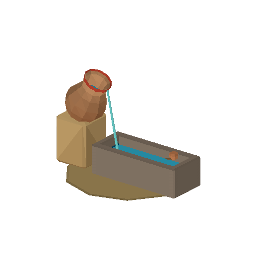 Water Urn Trough