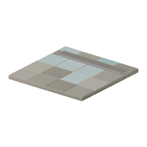 Low-poly Interiors 3D model: Wet Floor