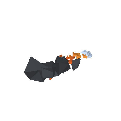 Low-poly Railway Signature 3D model: Wheel Spark Cloud