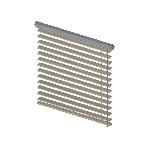 Low-poly Interiors 3D model: Window Blind