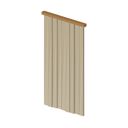 Low-poly Interiors 3D model: Window Sheers