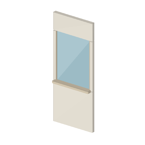 Low-poly Interiors 3D model: Window