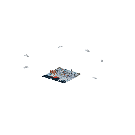 Low-poly 3D asset pack: Arctic Research Station
