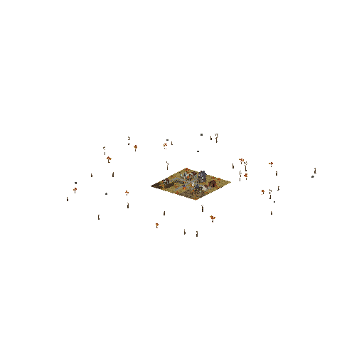 Interactive demo world built from the Halloween low-poly 3D asset pack